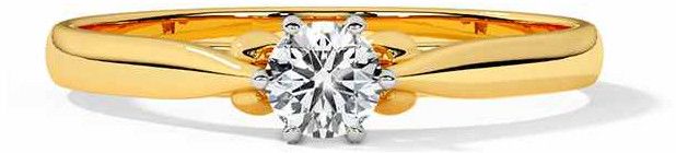 Solitaire Gold Ring