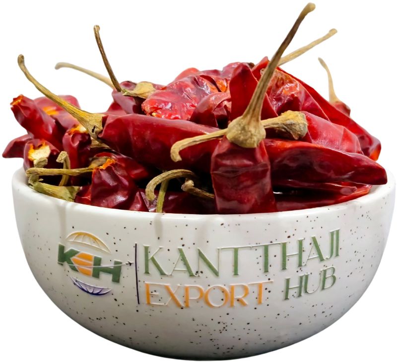 Whole & Stemless Dry Red Chillies (Teja & 334)