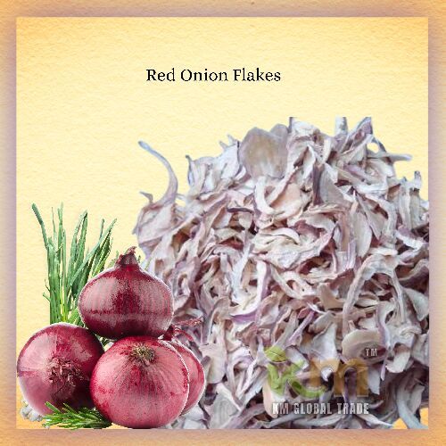 Dehydrated Red Onion Flakes, Packaging Size : 25 Kg