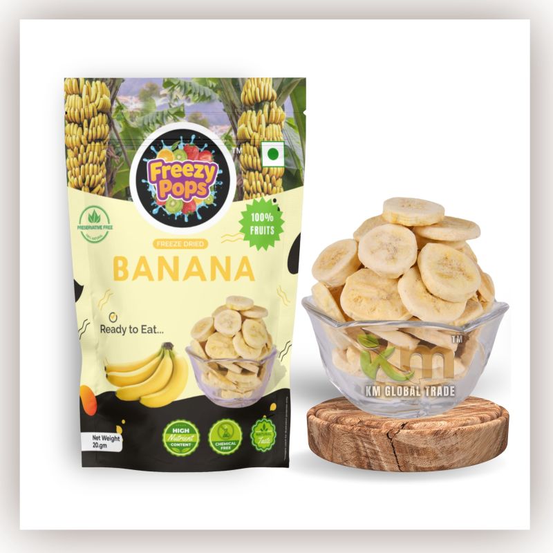 Freeze Dried Banana Slices for Ready To Eat Snack