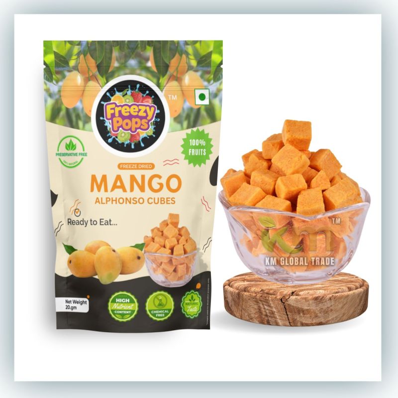 Freeze Dried Mango Cubes