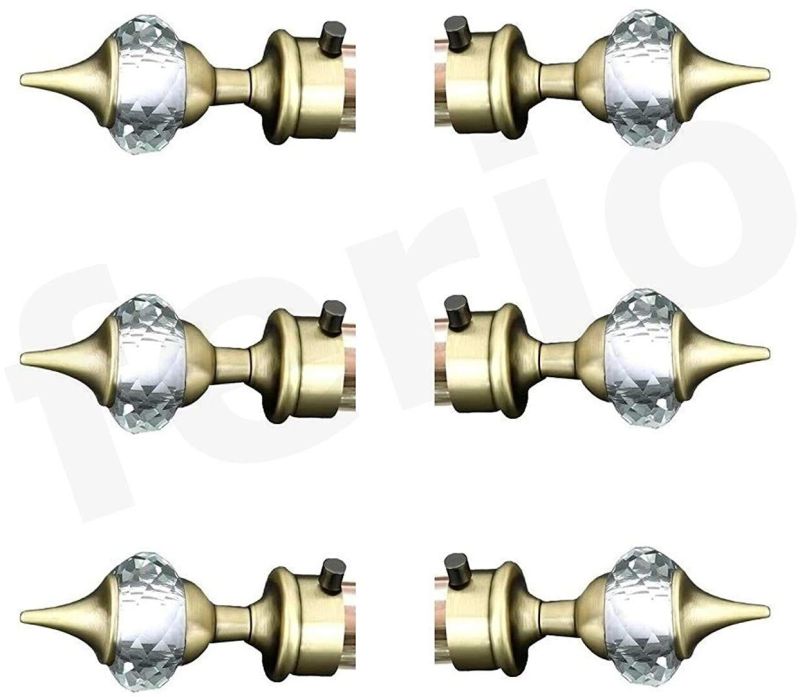 Eye Berry Aluminium Diamond Curtain Finials