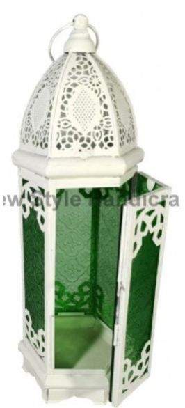Metal Glass Lanterns  LA-0008