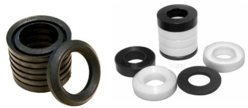 PTFE Valve Packing, Color : Black, White