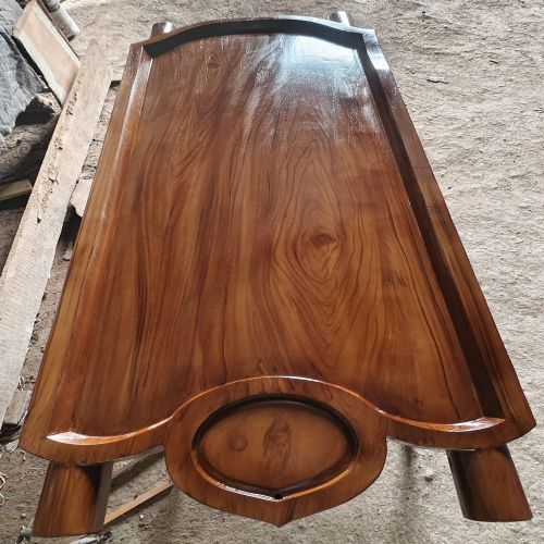 Mini Droni Massage Table, Color : Natural Wood Grain Polish