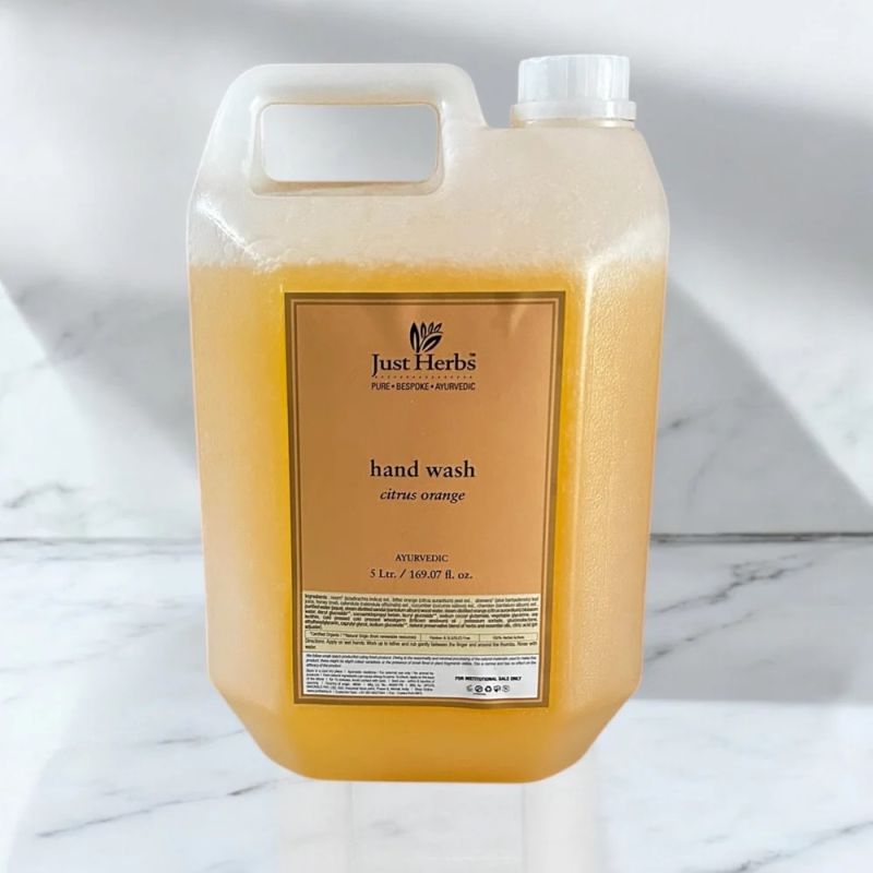 Just Herbs Ayurvedic Handwash Can 5 Litres