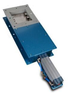 Steel Fabricated Slide Gate Valve, Color : Silver