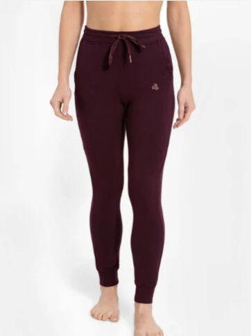 Cotton Terry Stretch Jockey Wine Jogger for Women