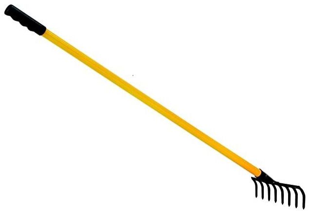 Premium Garden Rake - 8 Teeth