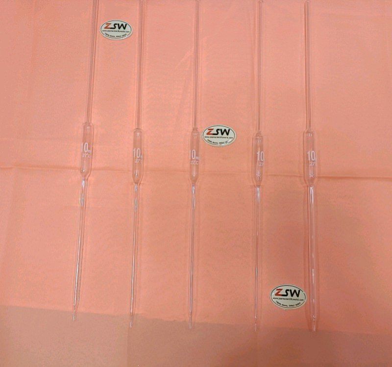 Glass Volumetric Pipette 10ml