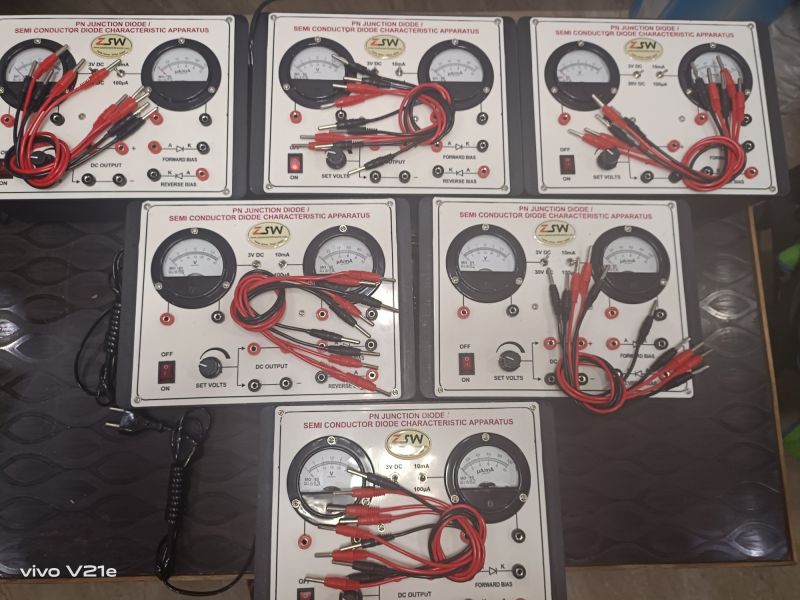 Pn Junction Diode Characteristics Apparatus