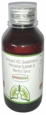 Ambroxol HCL, Guaiphenesin, Terbutaline Sulphate & Menthol Syrup