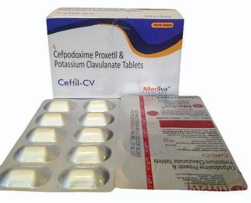 Cefil-CV Cefpodoxime Proxetil & Potassium Clavulanate Tablets