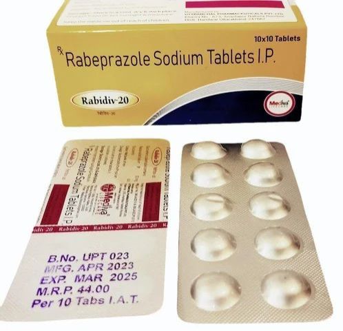 Rabidiv-20 Rabeprazole Sodium 20mg Tablets for Oral