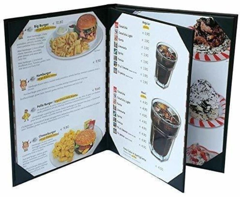 Menu Card Printing Services