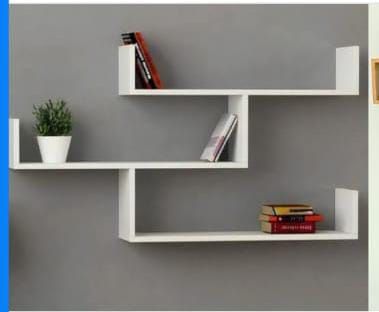 Menifest Wooden Wall Shelf