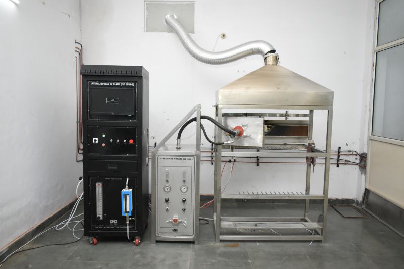 Lateral Spread OF Flame Test Apparatus