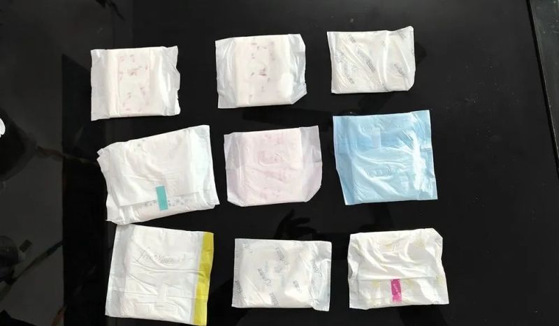 Trifold Ultra Thin Cotton Sanitary Pads