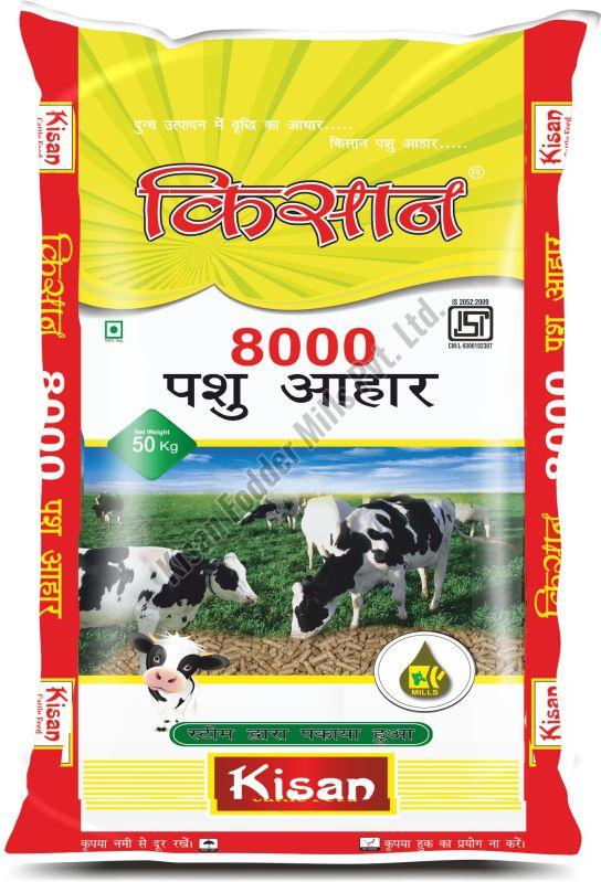 Kisan 8000 Pellet Cattle Feed