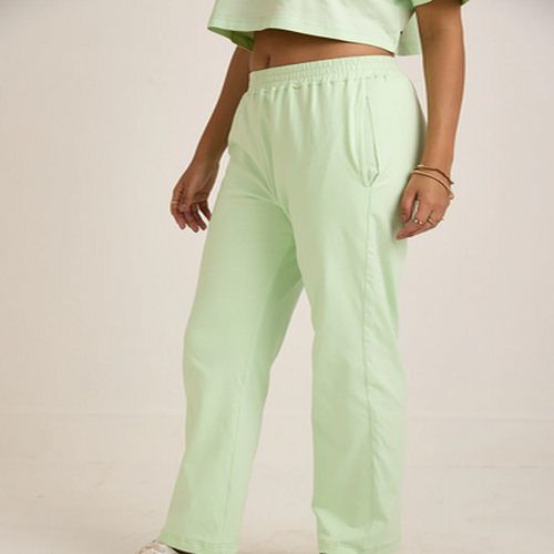 Plain Cotton Ladies Green Lowers