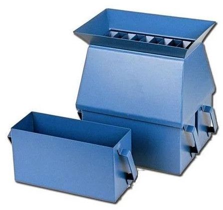 Steel Riffle Sample Divider, Width : 10 Mm To 50mm