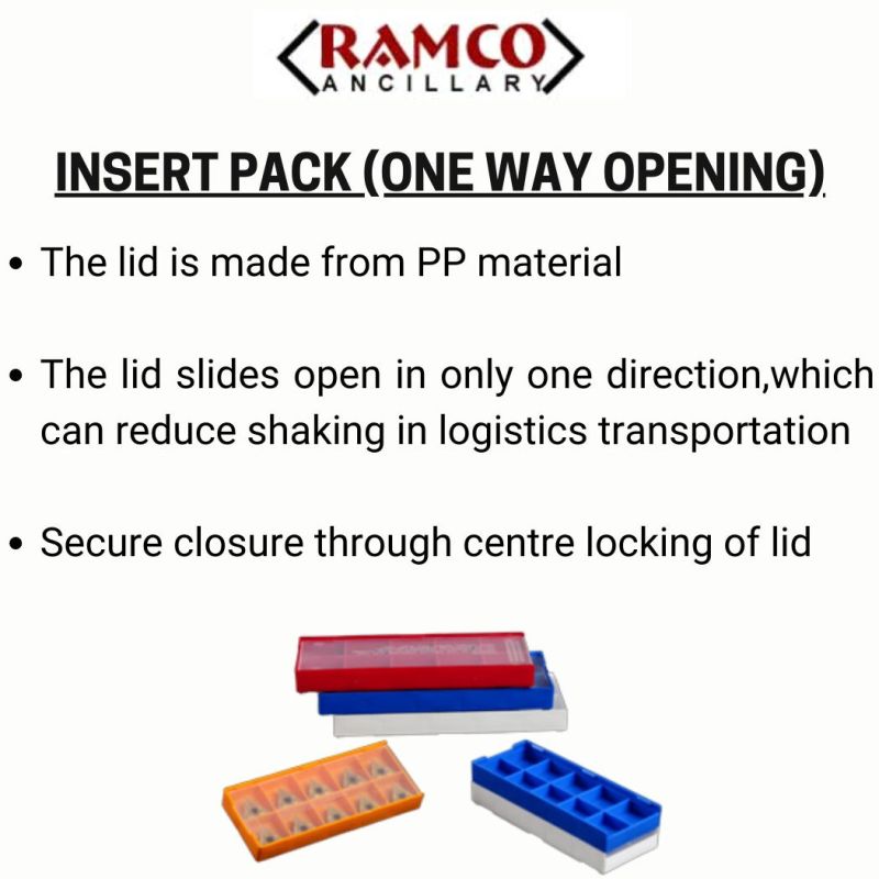 Insert Pack Plastic Tool Box (1 Way Opening)