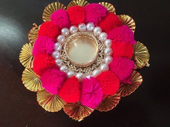 Stylish Decorated Flower Candles