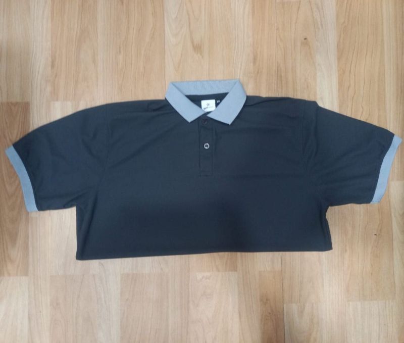 Poly Cotton Collar Boys School Uniform T Shirt
