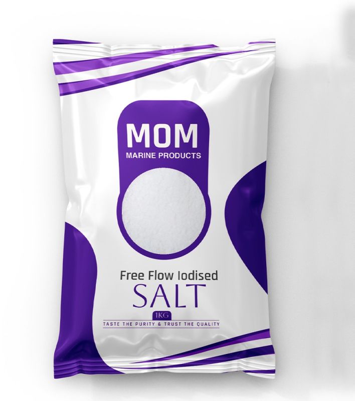 Mom Iodized Free Flow Salt