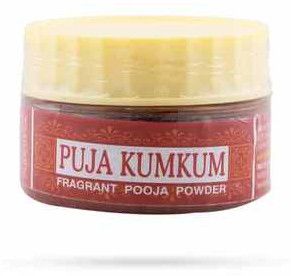 Puja Kumkum Fragrant Pooja Powder, Brand Name : Nandita