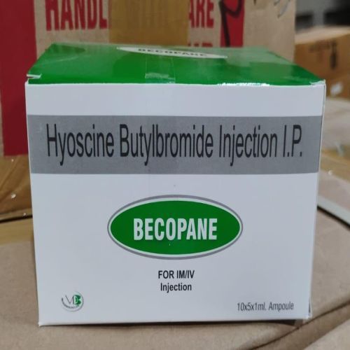 1 Ml Hyoscine Butylbromide Injection IP, Color : Transparent