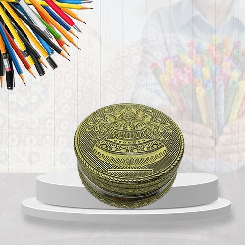 Meenakari Carved Box