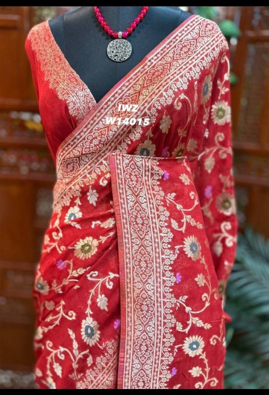 Silk Georgette Saree
