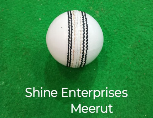 White Leather Cricket Balls