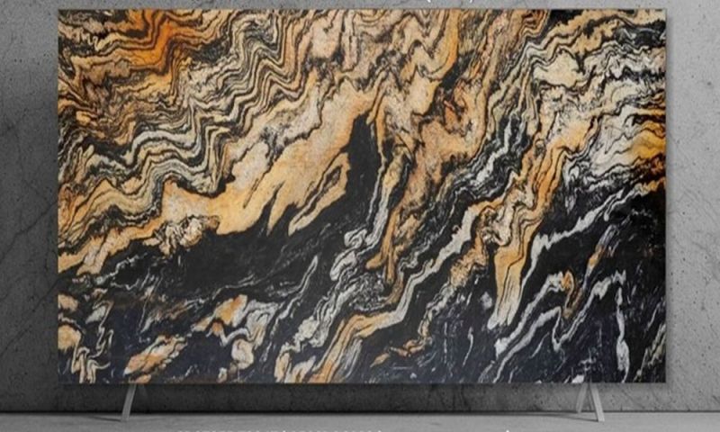 Rose Wood Granite Slab