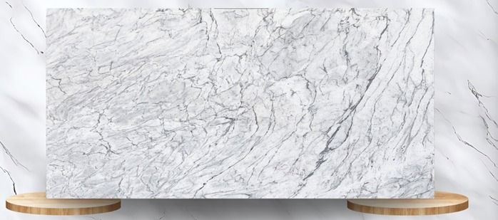 Thunder White Granite Slab