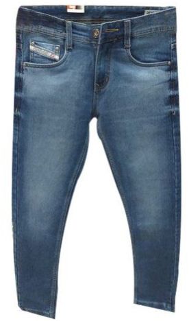 Party Wear Mens Blue Denim Jeans