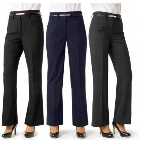 Plain Women Regular Fit Formal Trouser