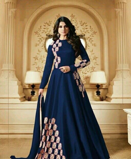 Silk Ethnic Wear Designer Dress