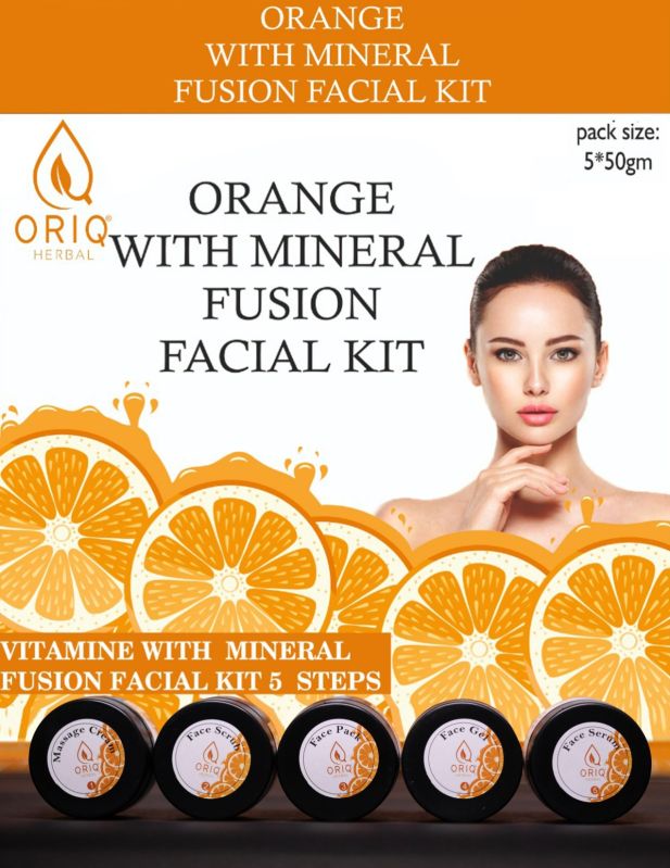 Oriq Herbal Orange Mineral Fusion Facial Kit