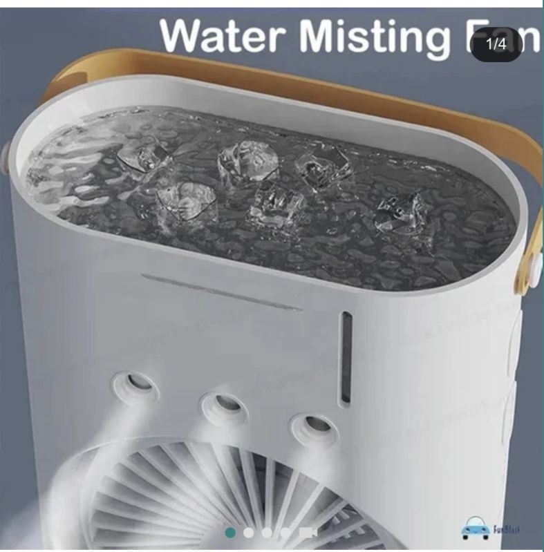 Double Ended Reachable Spray Cooler Fan