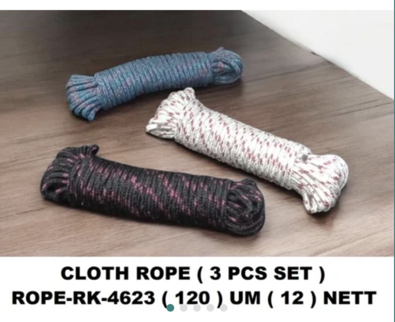Multicolor Fabric Rope 10 Meter 20 Meter 30 Meter 40 Meter