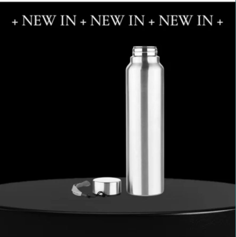 Stainless Steel Drinking Water Bottle Capacity 750 MI And 1000 MI, Capacity: 1 Litre