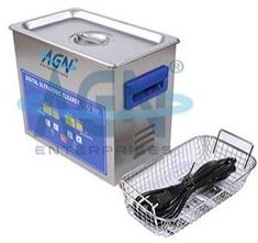 AGN-350A Polished Ultrasonic Cleaner, Color : Grey