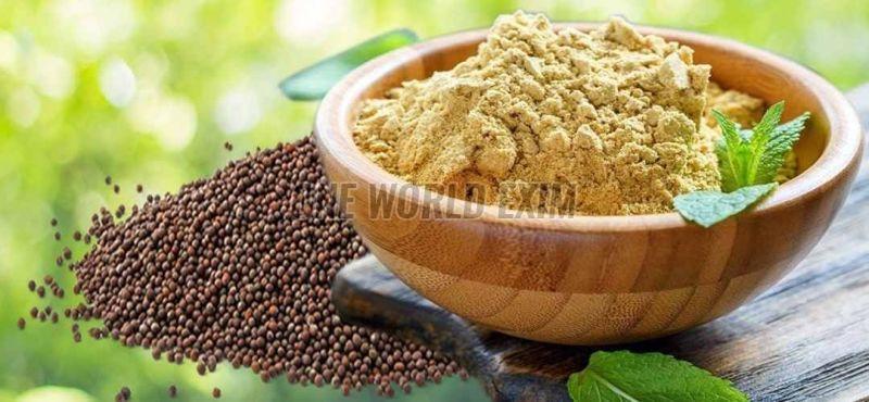 Dried Yellow Mustard Powder