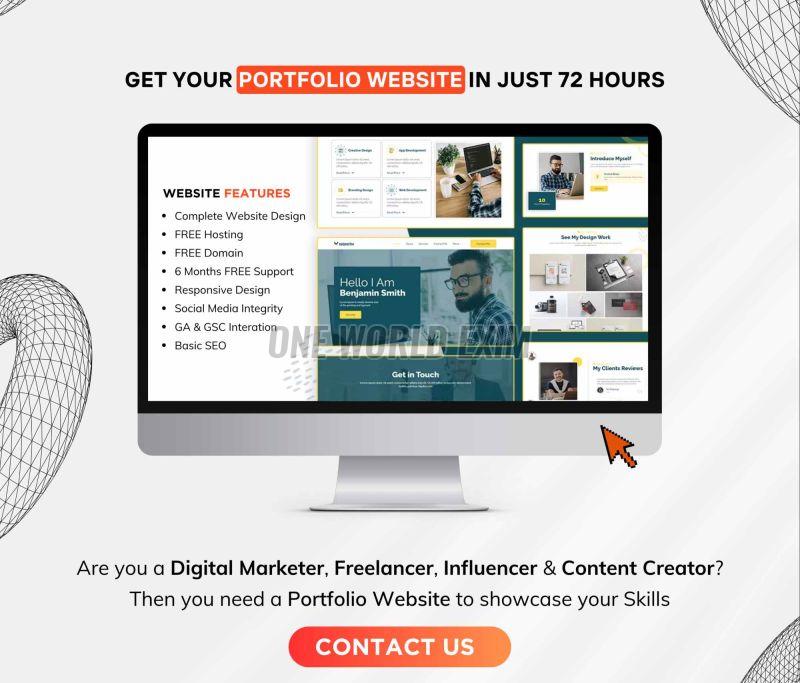 Portfolio Website Development Service