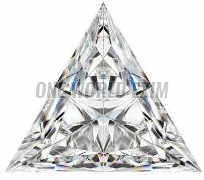 Triangle Shape Lab Grown Diamond