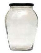 1 Kg Matki Glass Jar
