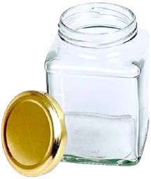 750ml ITC Square Glass Jar