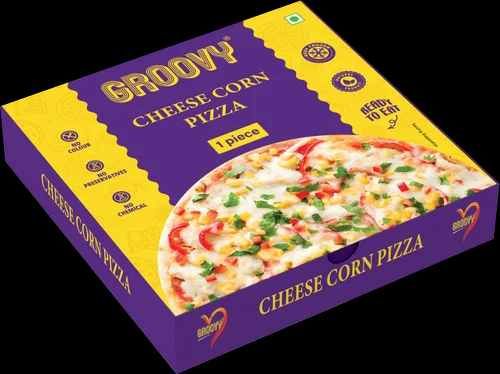 Groovy Cheese Corn Frozen Pizza